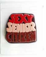 Sexy senior citizen plaque AO034