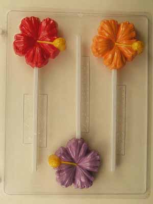 Medium Hibiscus Lollipop AO190