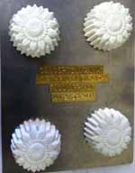 Sunflower cookie Mold AO275 All Occasion Chocolate Candy Mold
