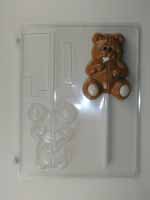 Large cute stitched Bear sucking a Lollypop BH033