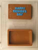 Happy Father's Day - with wooden texture F013