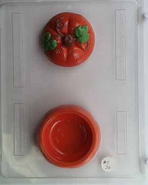 Pumpkin lid & bottom H036