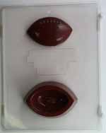 Football-shaped pour box. Football top. S057